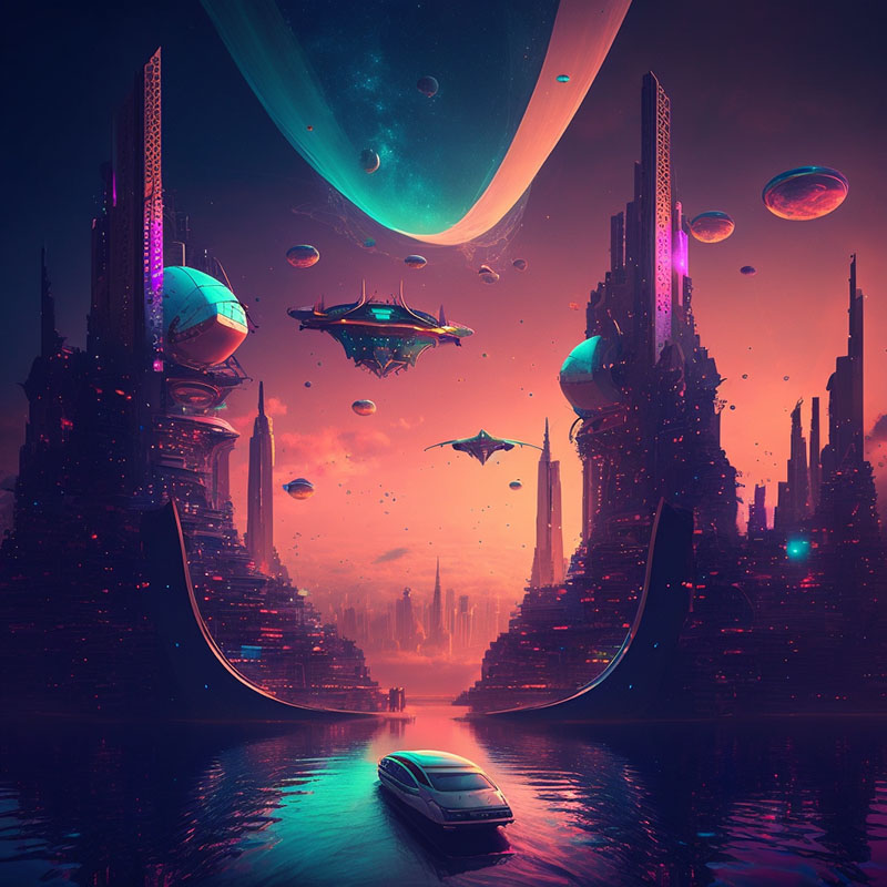 A Comprehensive Guide to Optimize AI Art Prompts for Maximum Impact 4 ai art prompts future city dusk dali dreamlike