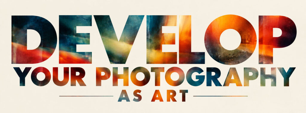 Develop Your Photography as Art 1 Develop your Photography as Art 2